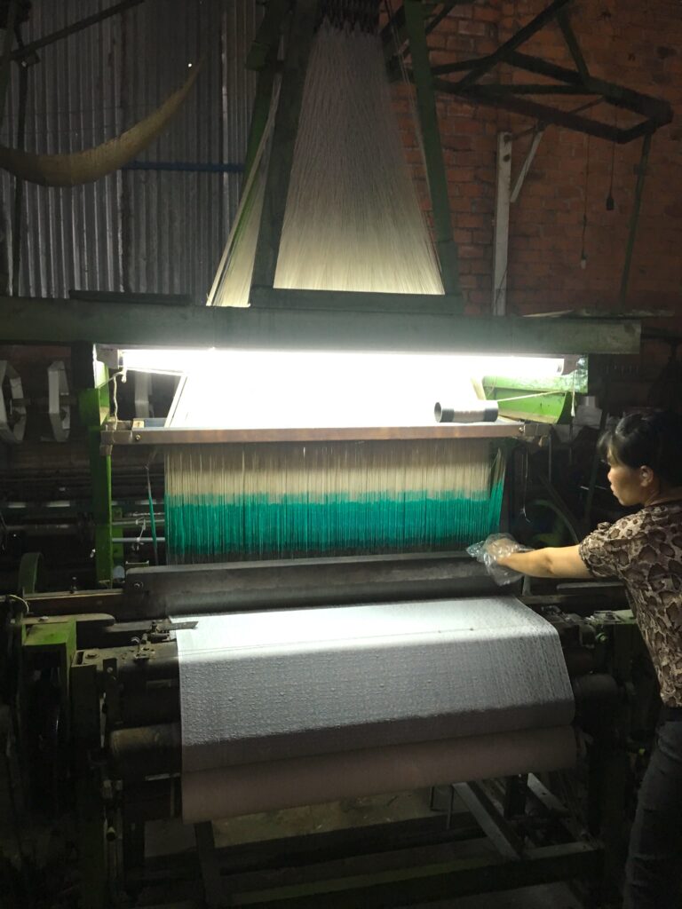 silk factory in Dalat