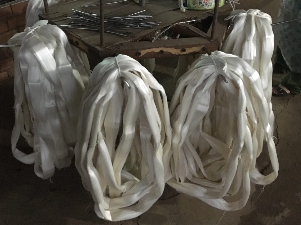 silk factory in Dalat