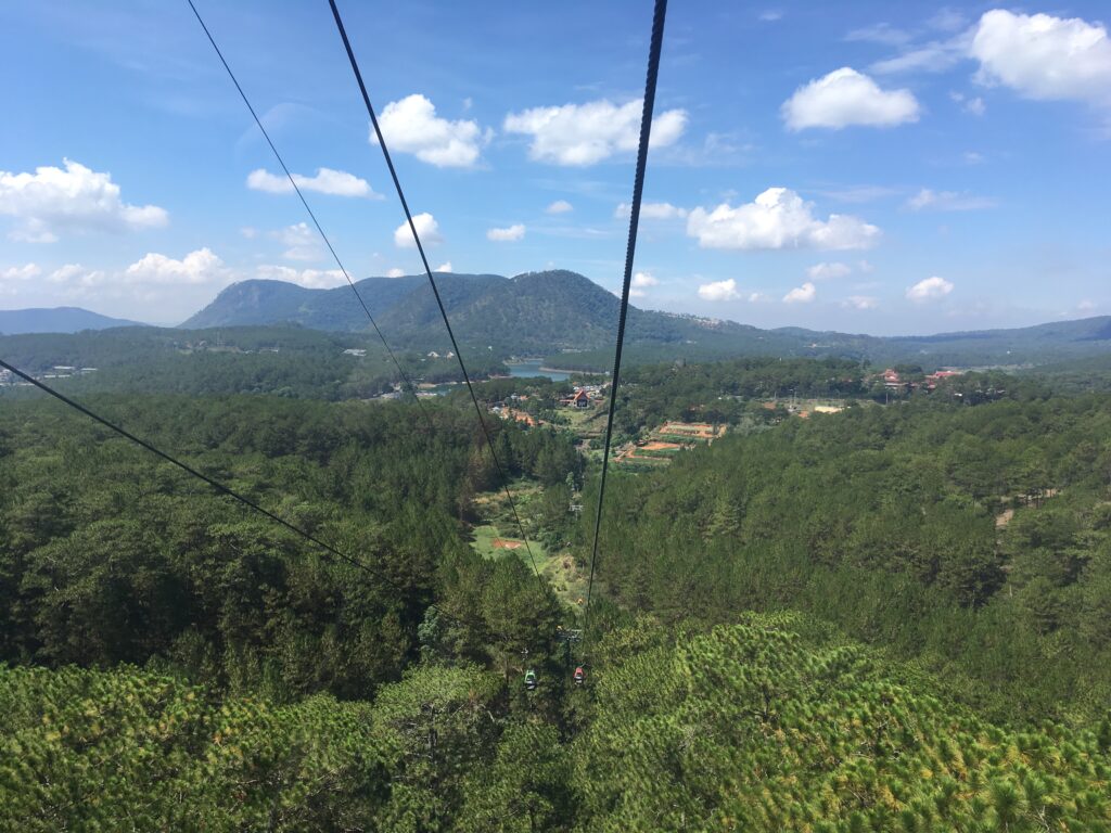 Канатная дорога в Далате