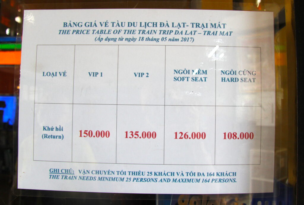 railway station in Dalat