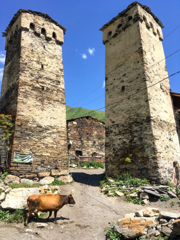 сванские башни в Ушгули